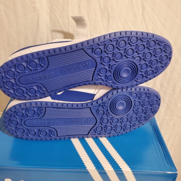 Men Adidas Royal Blue and White - Picture 3 of 4